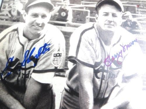 Enos Slaughter Terry Moore potpisan autogram magazin Foto kardinali JSA AG39620-MLB Časopisi sa autogramom