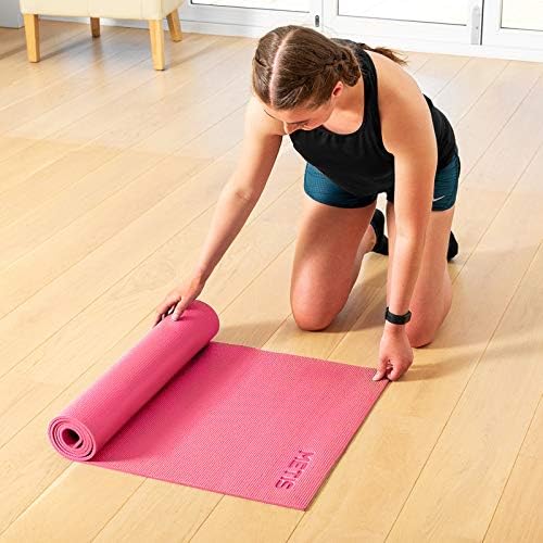Metis prostirka za vježbe i jogu-6 mm izuzetno debela neklizajuća prostirka za teretanu za fitnes, vježbe na podu, jogu, Pilates,