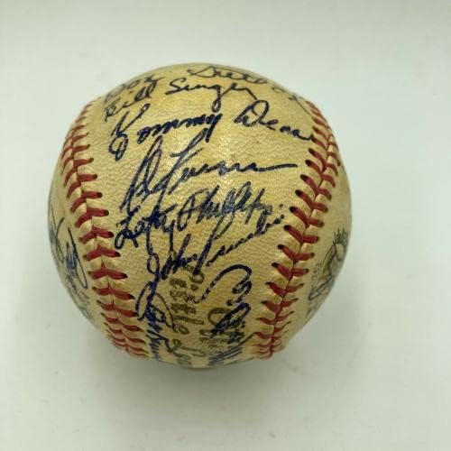 Nice 1966. Los Angeles Dodgers tim potpisao je bejzbol 35 Sigs sa JSA COA - autogramiranim bejzbolama