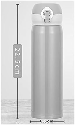 N / A dvostruki zidni čelik od nehrđajućeg čelika Termos šalice Termalna boca 500 ml Thermokup modna vakuumska tiskana 500ml