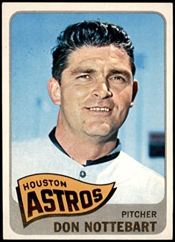 1965 TOPPS 469 Don Nottebart Houston Astros ex astros