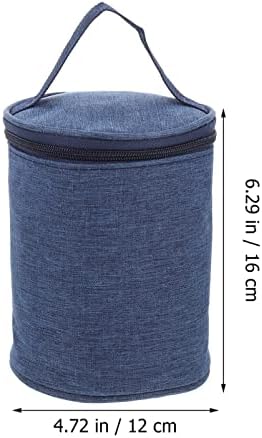 Cabilock izolacija Bento torba okrugla kutija za ručak torba za nošenje Zipper Thermal Bag kontejner Cooler Bag izolovana torba za
