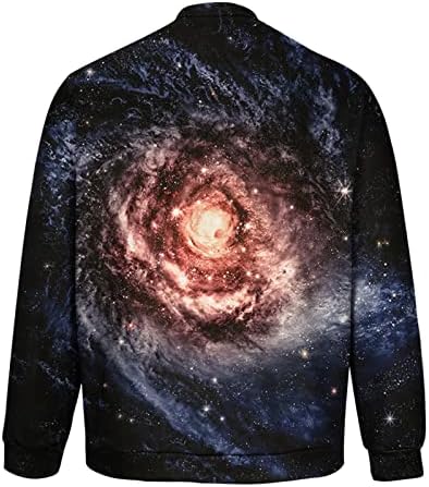 Muške grafičke majice casual okrugli vrat dugih rukava pulover 3D tiskani pulover duksevi bluze plus veličine