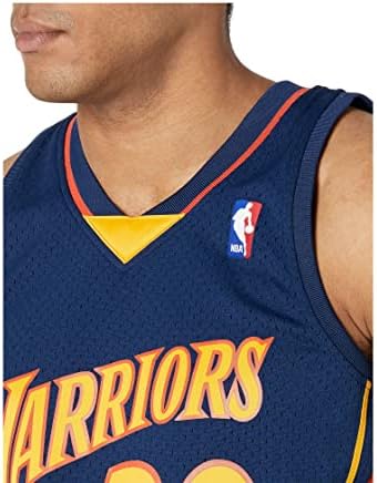 Mitchell & amp; Ness NBA Swingman Road Jersey Warriors 09 Steph Curry