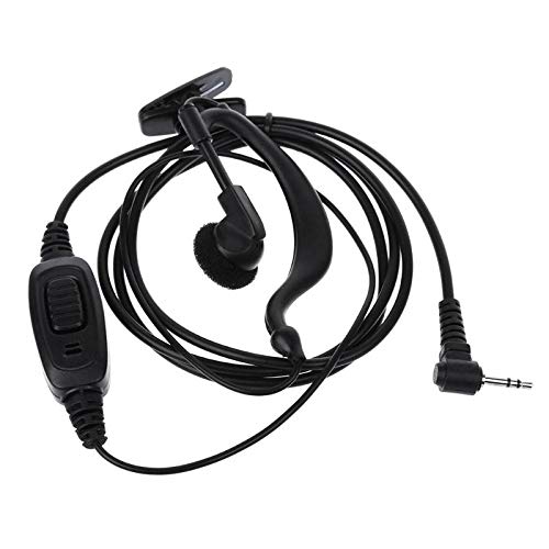 G-Hook oblik 1pin utikač 25mm Jack slušalica sa velikim PTT dugme MIC za Motorola T6200 Walkie Talkie