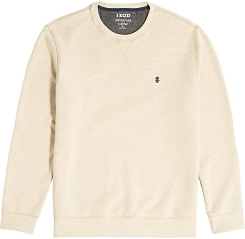 Izod muškarci Prednost performanse CrewNeck Fleece pulover Duksera