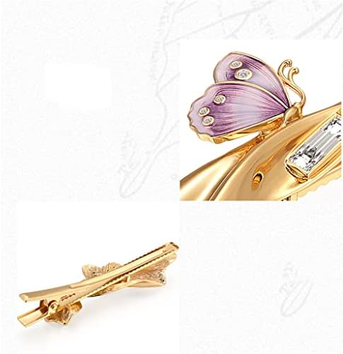 Zsedp paanings Leptirs ručno izrađeni ulje kaplje leptir leptir patkabill pinch clip klip za kosu poklon set