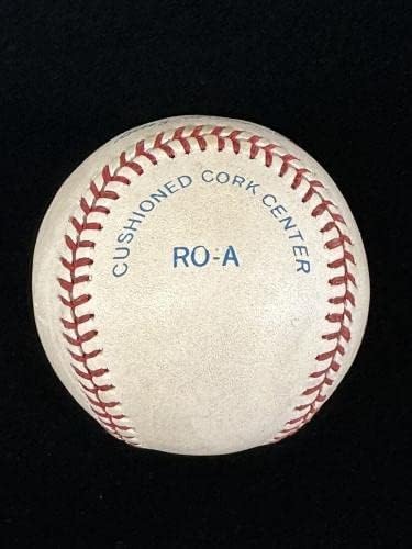 Jose Canseco A's Vintage potpisao službeni Al Bobby smeđi bejzbol w / hologram - autogramirani bejzbol