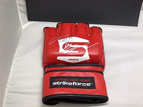 Fedor Emelianenko potpisao Strikeforce zvanične borbene rukavice Auto PSA / DNK COA 1F-autographed UFC rukavice