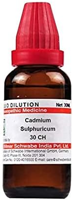 Dr Willmar Schwabe Indija Cadmium sulphuricum razblaživanje 30 CH boca od 30 ml razrjeđivanje