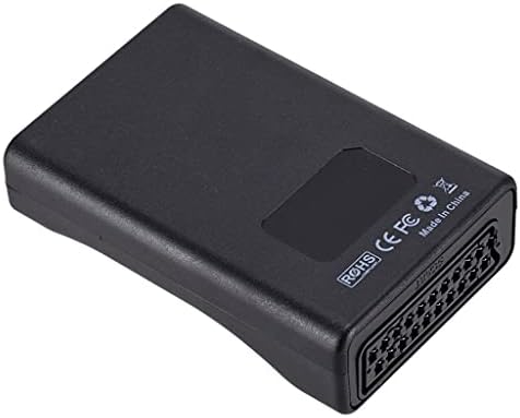 SXYLTNX 1080P SCART u HDMI Video Audio Upscale adapter za pretvarač za HD TV DVD za Sky Box STB utikač i reprodukujte DC kabl
