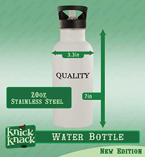 Knick Klack pokloni valentinesday - 20oz boca vode od nehrđajućeg čelika, srebrna