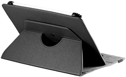 Navitech crni poklopac od umjetne kože sa 360 rotacijskim postoljem kompatibilan sa Zoostorm SL8 Mini 7 inča