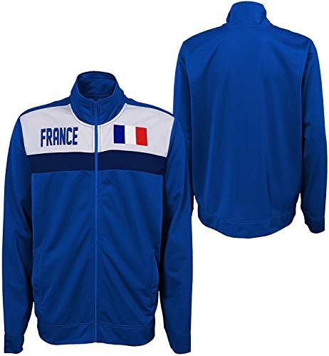 Outstuff International Soccer Youth Boys 8-20 track jakna, Francuska Medium