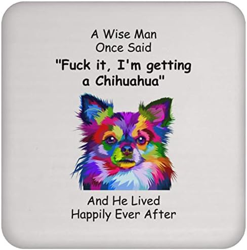 Smiješno izgovaranje Chihuahua Pokloni za muškarce Božić 2023 Pokloni Coaster