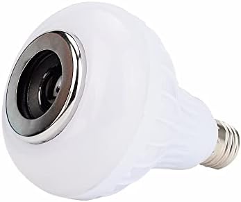 FUTENI Širokonaponska svjetla 4 kom AC100V~240V Prigušiva E27 Smart RGB Bežična Bluetooth sijalica za zvučnike muzika koja svira LED