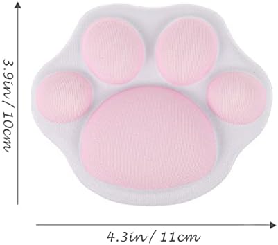 SOLUSTER Pad Adorable Support Home silikon mekši za ruku sa laptopom jastuk za mačke uzorak Rest Paw Gaming Rests računarski kancelarijski