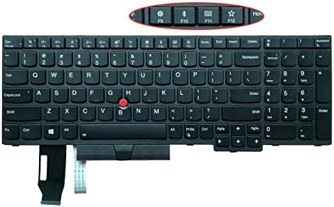 Sierra Blackmon laptop tastatura američki raspored za Lenovo ThinkPad E580 E585 L580 E590 E595 L590 T590 P52 P72 P53 P73 Crni uokvireni