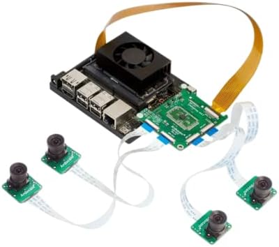 CBHIOARPD Arducam 1MP * 4 četvornog kompleta za paket fotoaparata za maline pi, Nvidia Jetson Nano / Xavier NX