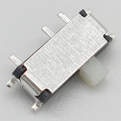 Larro Industrial prekidači 20pcs 7 pin mini klizni prekidač 2 pozicija Micro Slide Toggle prekidač 1P2T H = 1,5 mm minijaturni vodoravni