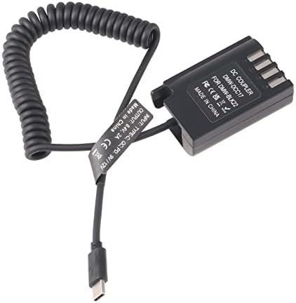 FOTGA HEED USB TIP-C USB-C do DMW-BLK22 DMMS-a DMW-DCC17 DC spojnica baterija Kabel za napajanje za panasonic Lumix S5 S5II S5K S5C