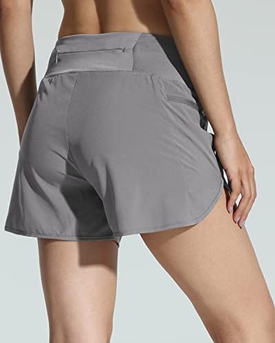 Capol ženske kratke hlače Brze suhi atletske kratke hlače vježba sportski sloj elastični visoki stručni kratke hlače sa džepovima