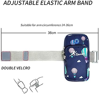 WSSBK Torbe za trčanje Case Vanjski sportovi Mobilni telefon Pouch Wallet Arm Band Torba za fitness pojas džep sa zatvaračem