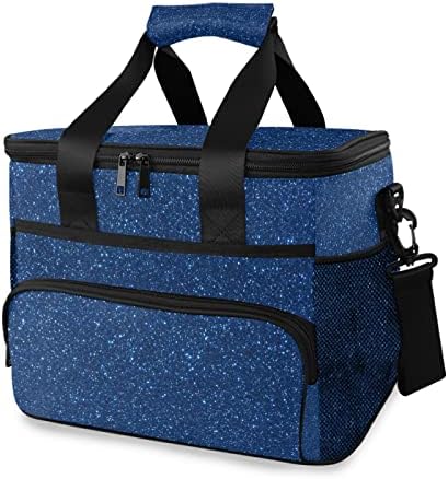 xigua velika torba za piknik za ručak izolirana višekratna plava svjetlucava torba za zamrzavanje Prijenosna nepropusna kutija za