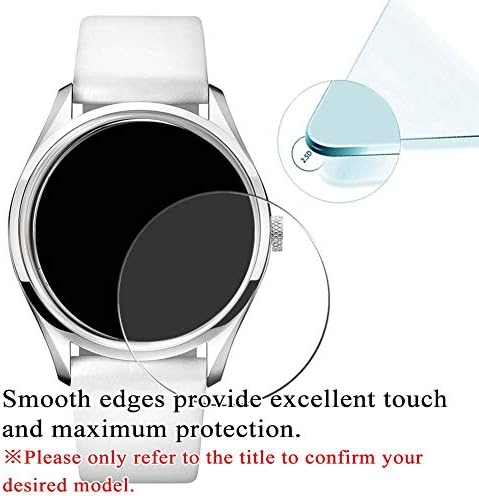 Synvity [3 paket] Zaštitnik zaslona od kaljenog stakla, kompatibilan sa Longines L4.359.2.32.2 9h Film SmartWatch Smart Watch zaštitnici