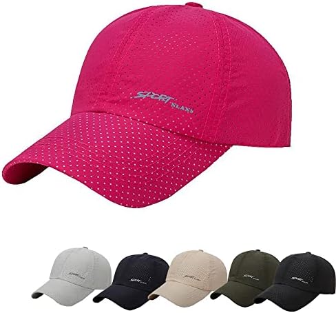 Unisex bejzbol kape prozračna rastezljiva kapa ljetni mrežasti šeširi za sunce lagana kapa za tatu sa UV zaštitom sportske kape