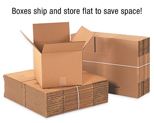 Kutija SAD 10 pakovanje kartonskih kutija sa valovitim umetničkim delima / ogledalom, 37 D x 3 3/4 Š x 30 3/4 v, Kraft, dostava,Pakovanje
