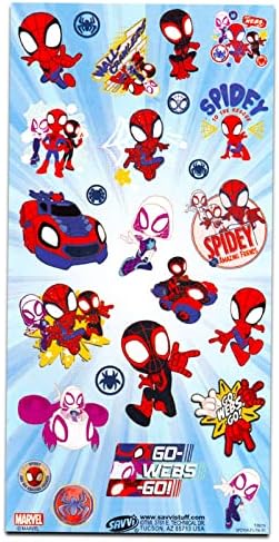 Brzo naprijed Spiderman ruksak i torba za ručak Set - paket sa 11 Spiderman Mini ruksak, Spidey kutija za ručak, flaša za vodu, naljepnice,