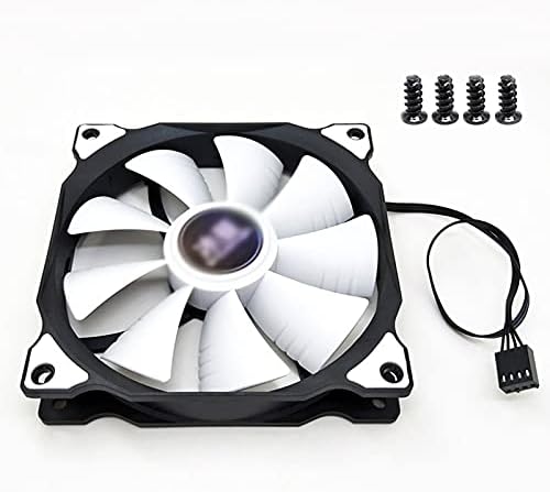 WSSBK 4 PIN 120mm Kompjuterski ventilator Hladnja 12cm ventilator CPU hlađenje RGB mirnog računara Cooler Fan futrole 12V DC Podesite