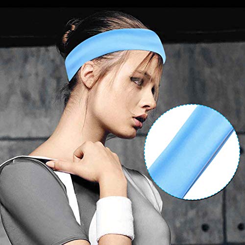 Baby Girls Headbands mašne za kosu 12 Sportska joga pamučna traka za glavu boje za glavu ženski elastični dodatak