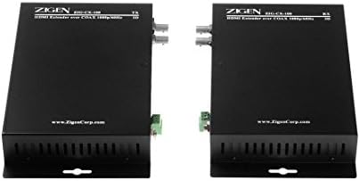 Zigen Zig-CX-100 HDMI Extender preko pojedinačnog Coax-100m