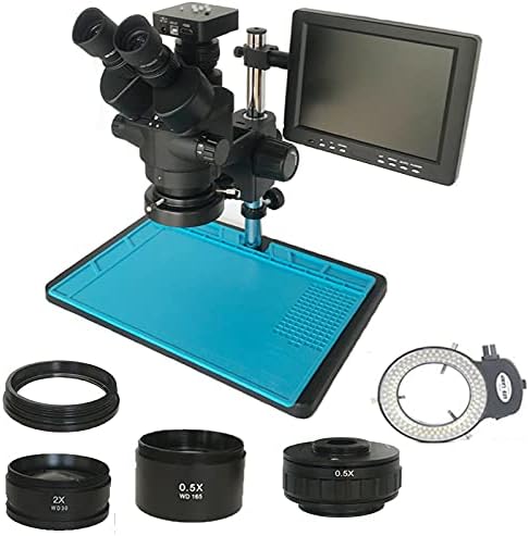 Zxyan oprema za mikroskop industrijski Simul-Focal 3.5 X-90x Trinokularni Stereo mikroskop+ 34MP HDMI digitalna USB kamera+8 inčni