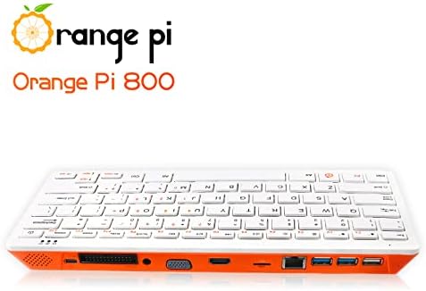 Narančasta PI 800 šesto jezgra 64 bit 4GB RAM WiFi Bluetooth 5,0 tipkovnice komplet računara sa 64GB EMMC, pokrenite Android, Manjaro,