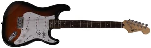 Chris Martin potpisan autogram Fender Stratocaster Električna gitara B s Beckett Bas Authentication - Coldplay Frontman, padobrani,