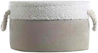 Urban Shop Sherpa Trim Curcture Cinnica, set od 3, taupe