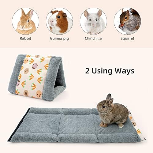 Niteangel sklopivi šatorski krevet za zamorce & amp; topli tunel za zečeve Ferret Chinchilla Bunny pacove ili druge male životinje
