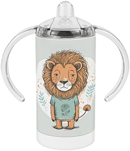Lion Sippy Cup - Cartoon Baby Sippy Cup - šareni sippy kup