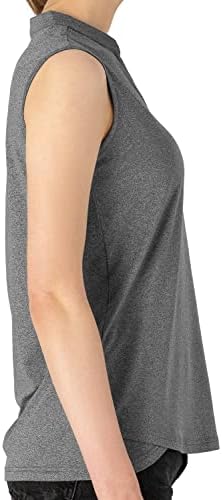 Rdruko ženske golf košulje bez rukava brza suha V-izrez trčanje Activewear polo majice