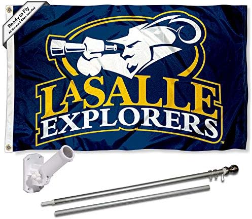 La Salle Explorers zastava i nosač nosača