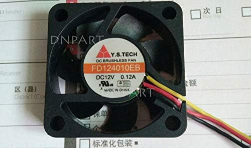 DNPART Fan kompatibilan za Y.S.Tech FD124010EB 4cm 40 * 40 * 10mm 4010 12V 0,125 Ventilator hlađenja ležaja