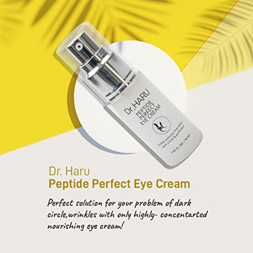 Dr. Haru peptide Advanced krema za oči za tamne krugove, najbolje hidratantne kreme za oči, smanjuju fine linije, anti starenje, tamne