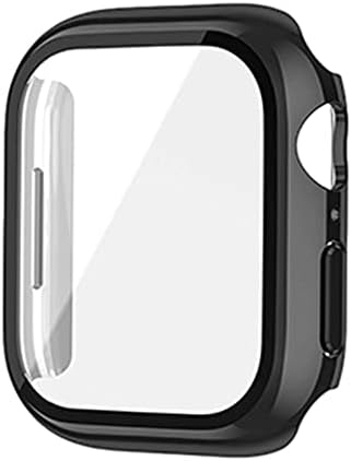 Elektroplaćeni tvrdi futrola sa ugrađenim zaštitnim zaštitom stakla za Apple Watch - 44mm