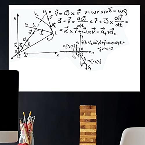 TOYANDONA kancelarijske naljepnice zidne naljepnice za bijelu ploču ploče za suho brisanje zidna naljepnica sa markerom Prijenosna