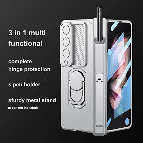 Libeagle kompatibilan sa Samsung Galaxy Z Fold 3 CASE [Heavy Duty zaštitni] [poklopac objektiva kamere] [S Olovka za zaštitu i zaštitu