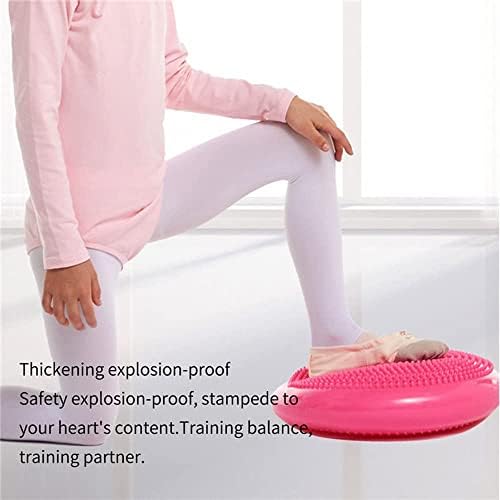 Dauji Balance Cushion Trening masaža Sanacija kuglice Ankle vježbanje debela eksplozija Otvara za iskaznog stabilnosti, ružičasta