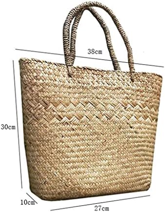 Pitaj me cvjetni tkani Wicker Rattan Seagrass Plaže za pohranu plaža Kupci košare Pot rote pletenice